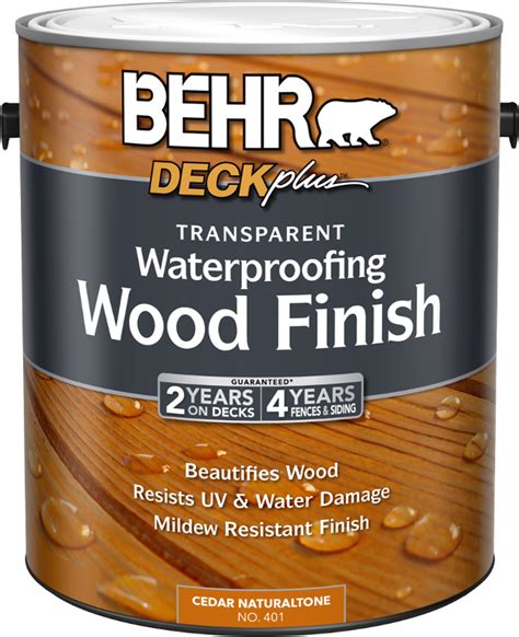 behr wood stain sealer|behr transparent waterproofing wood finish.